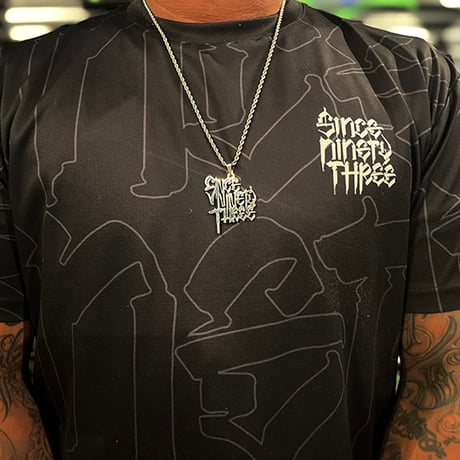 SINCE NINETY THREE steel neckless / chrome