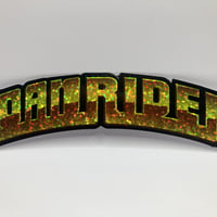 "LOAN RIDER" glitter sticker