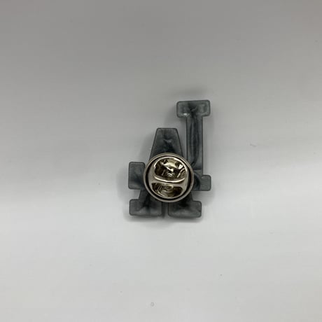 "LA" pins gray