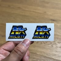 NICETY "star" vinyl sticker (gr)