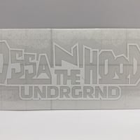LOGO カッティングステッカー / white
