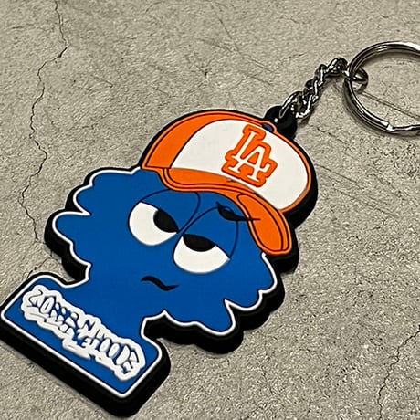 “im big” keychain blue