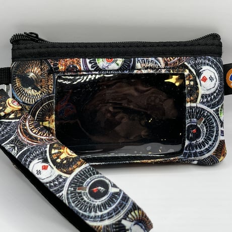 “WIRES” neoprene zip pouch