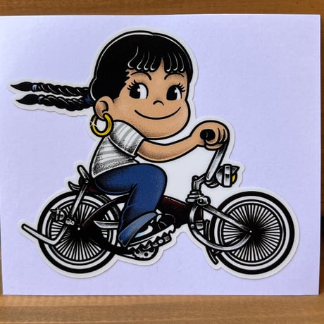 BIKE pvc sticker