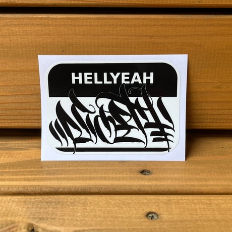 HELLYEAH vinyl sticker