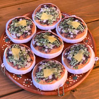 Tacos El Trompo pillow keychain