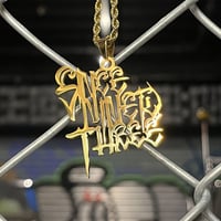 SINCE NINETY THREE 18k gp neckless