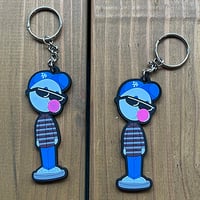 “BOBBING” vinyl keychain