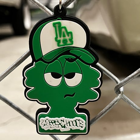 “im big” keychain green
