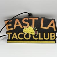 “EAST LA taco club” air freshener