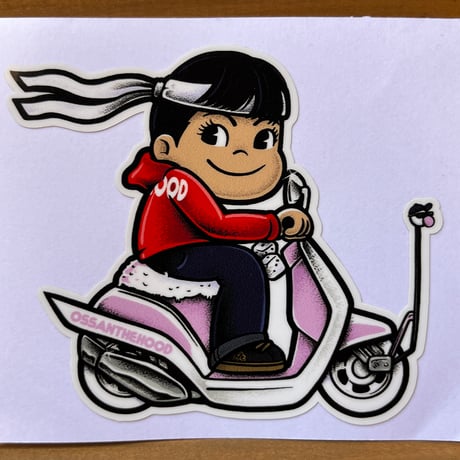 scooter  vinyl sticker