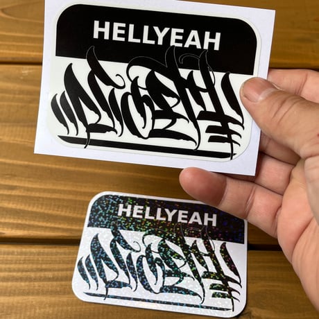 HELLYEAH vinyl sticker