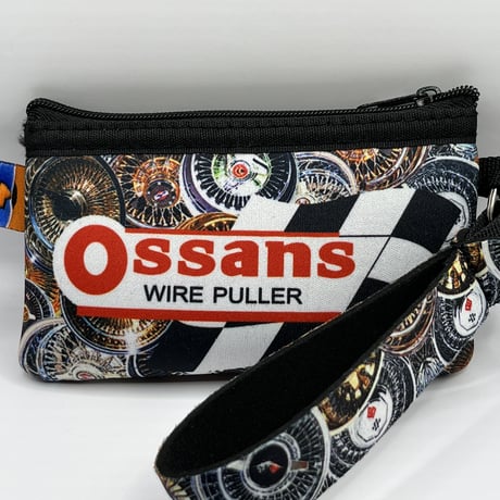 “WIRES” neoprene zip pouch