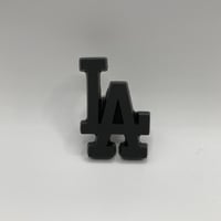 "LA"pins black