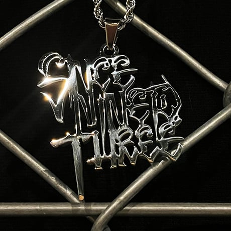 SINCE NINETY THREE steel neckless / chrome