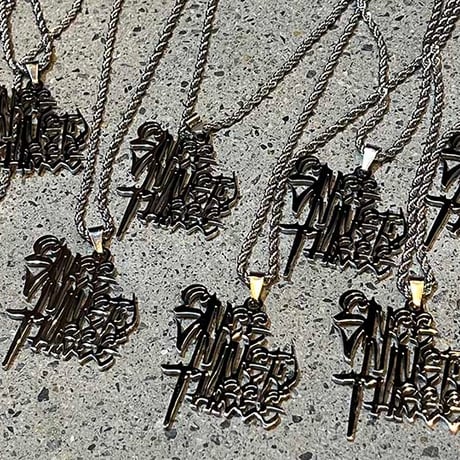 SINCE NINETY THREE steel neckless / chrome