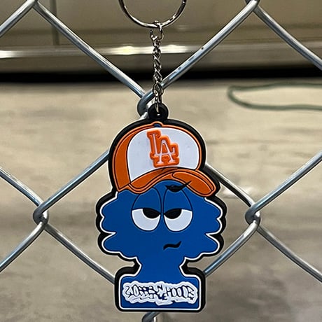 “im big” keychain blue
