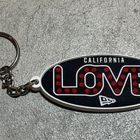 "CALIFORNIA LOVE" pvc keychain