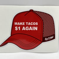$1 AGAIN sticker