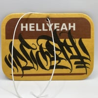 "HELL YEAH" air freshener / sd