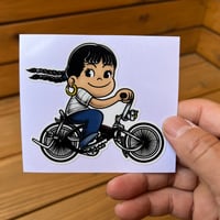 BIKE pvc sticker