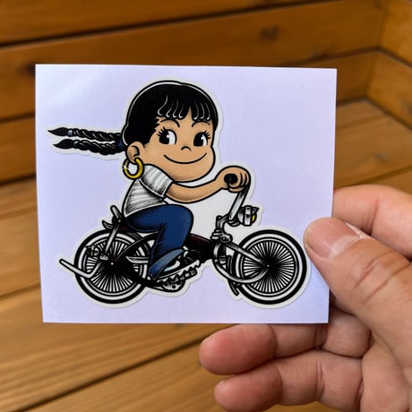 BIKE pvc sticker
