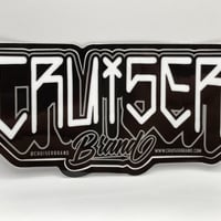 CRUISER BRAND sticker