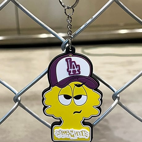“im big” keychain yellow