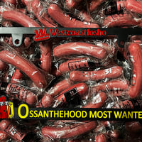 OSSANTHEHOOD license plate frame (most wanted) 2枚セット