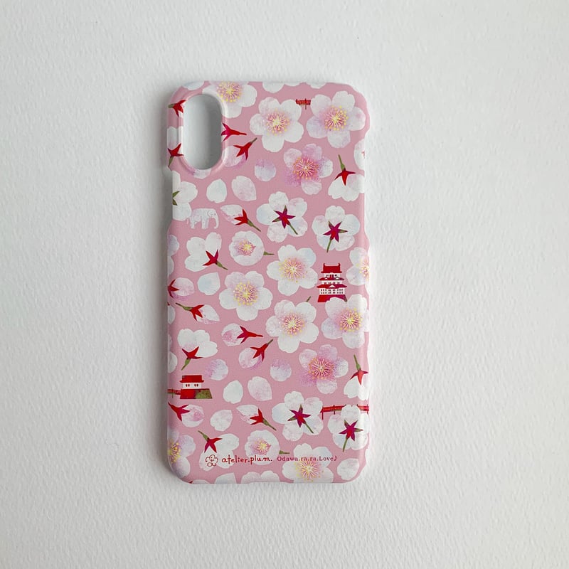 受注］桜咲くお堀端：春昼｜ケース型：iPhone・スマホケース