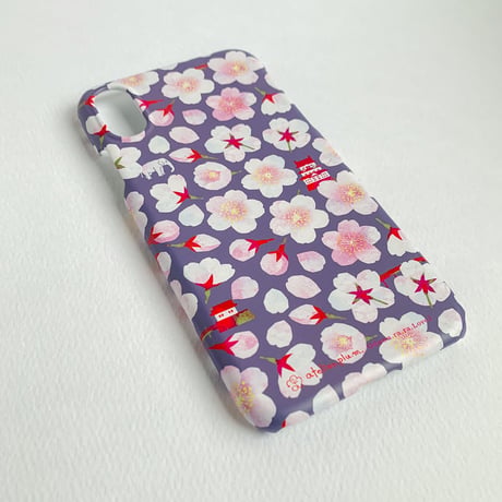 ［受注］桜咲くお堀端：春宵｜ケース型：iPhone・スマホケース