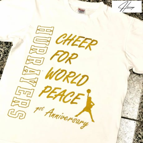 50枚限定【国際協力機構NGO SC HURRAY】ホワイトTシャツ