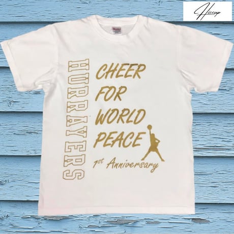 50枚限定【国際協力機構NGO SC HURRAY】ホワイトTシャツ