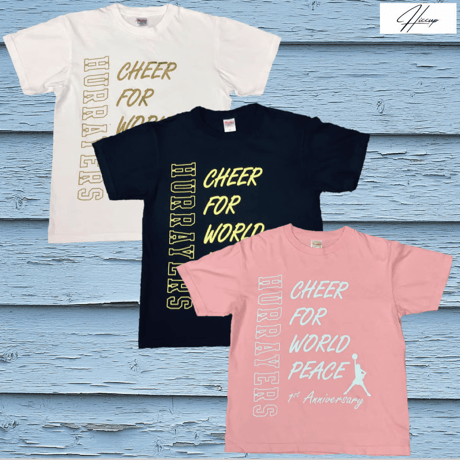 50枚限定【国際協力機構NGO SC HURRAY】ホワイトTシャツ
