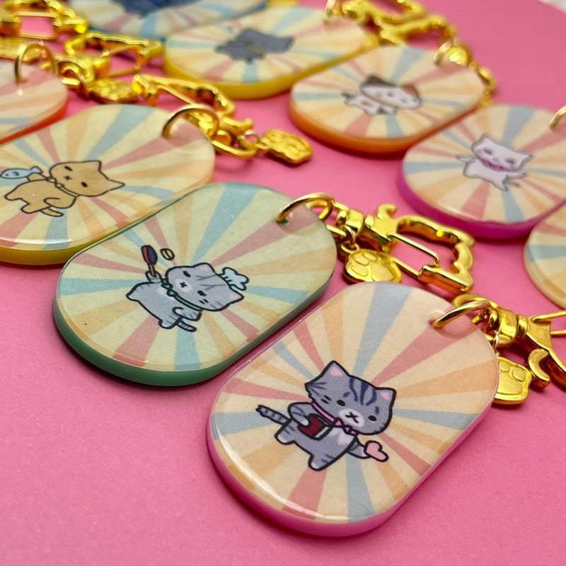 タグプレートキーホルダー【シークレットオーダー】 | mieux mignon