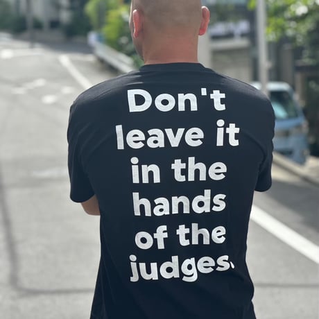 藤原喜明/T-shirt "FootLock" Black