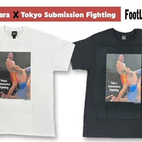藤原喜明/T-shirt "FootLock" White