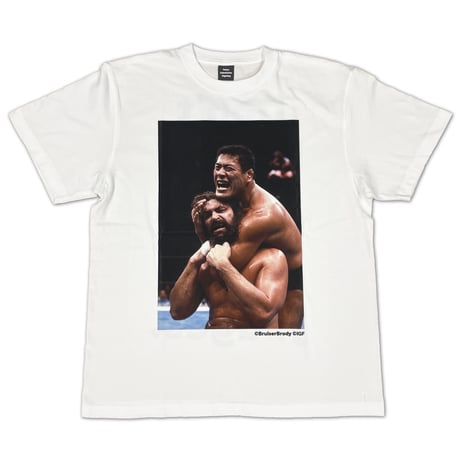 アントニオ猪木/T-shirt ”OSAKA60” White