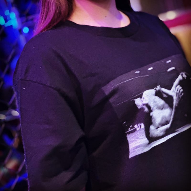 【最終価格】アントニオ猪木＆ジャイアント馬場のBI砲Tシャツ限定貴重品　Ｌサイズ BI砲イラストTシャツ