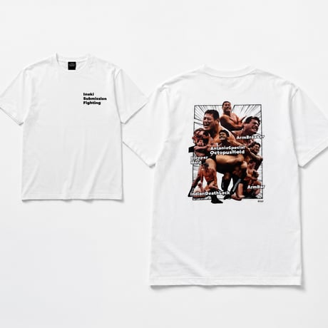 アントニオ猪木/"Inoki Submission Fighting"White (半袖)