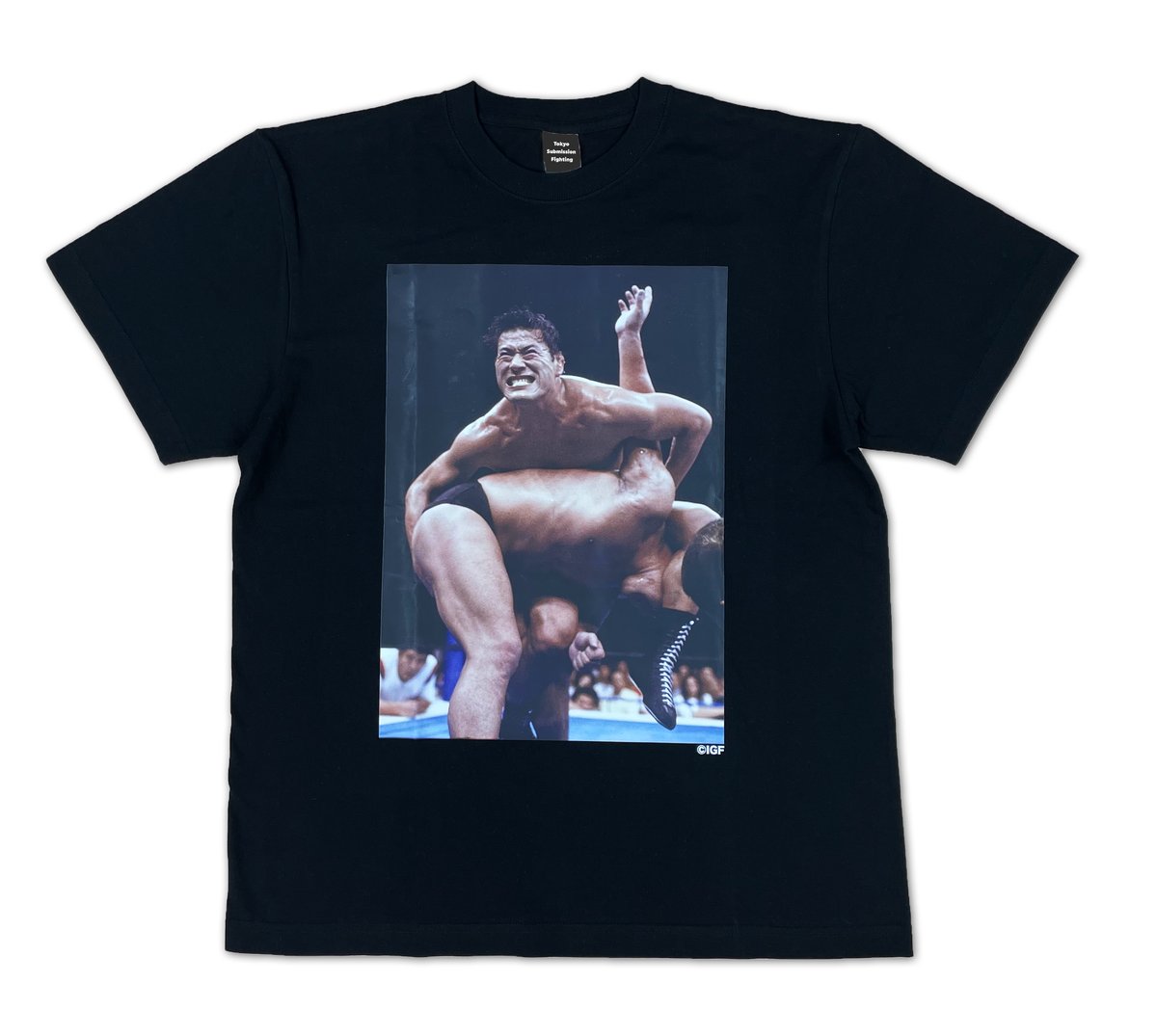 アントニオ猪木　シリアンナンバー入り ドーム試合　Tシャツ　XL アントニオ猪木】シリアンナンバー入ドーム試合 Tシャツ XL 限定品