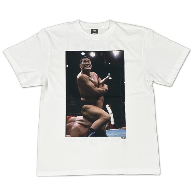 【アントニオ猪木】シリアンナンバー入ドーム試合　Tシャツ　XL 限定品 アントニオ猪木 Tシャツ LEGEND | アパレル | INOKI GENKI SHOP