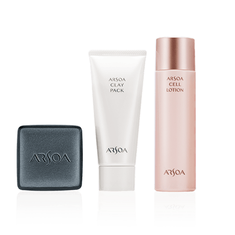 ARSOA クイーンシルバー・ローションI・クレイパック 3点セット 新品】ARSOA クレイパック & クイーンシルバー セット アルソア