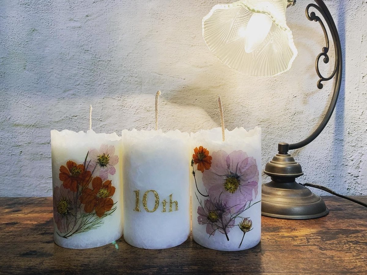 名前入り ソイキャンドル『hana』 | BAE.