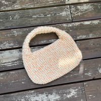 pattern  編み図　【pon bag】