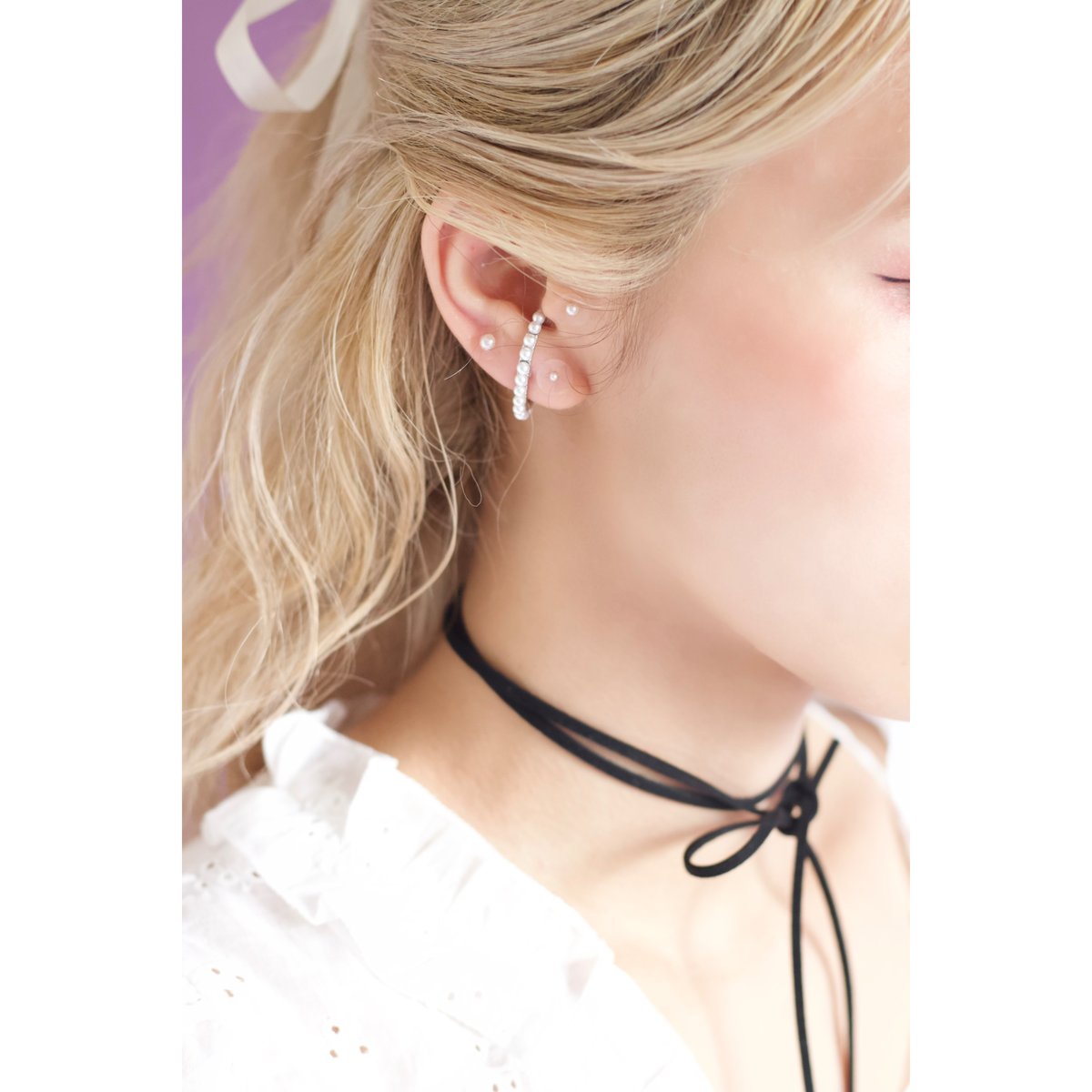 gorgeous pearl pierce | IPSUM
