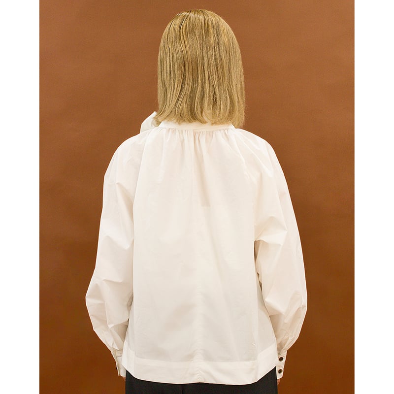 2way big ribbon blouse WHITE | IPSUM