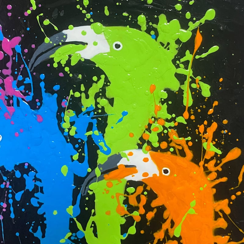 フラミンゴ | 佐藤雄一「LANDSCAPES」絵画/送料無料