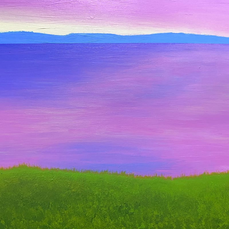 油絵（なぎ） 凪 | 佐藤雄一「LANDSCAPES」絵画/送料無料