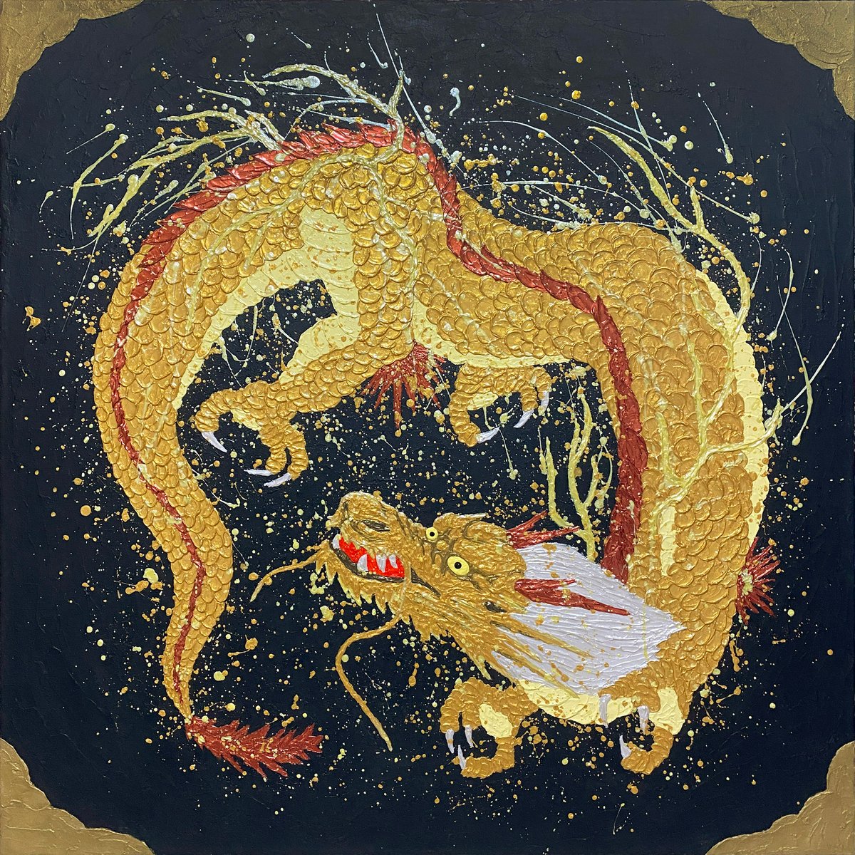 黄金龍 | 佐藤雄一「LANDSCAPES」絵画/送料無料 黄金龍 | 佐藤雄一「LANDSCAPES」絵画/送料無料